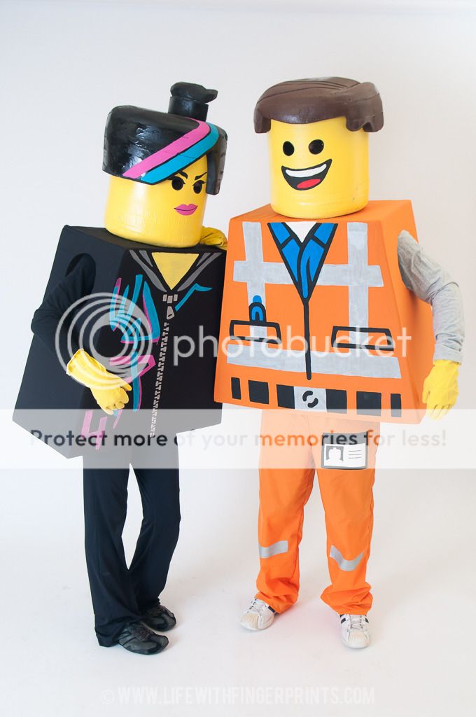 DIY Lego Costumes making lego bodies Life With Fingerprints